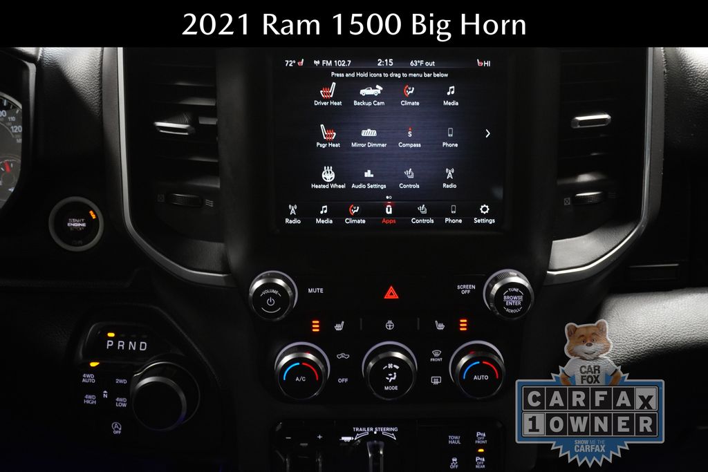 used 2021 Ram 1500 car, priced at $32,237