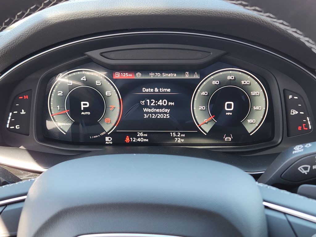new 2025 Audi Q8 car, priced at $81,465