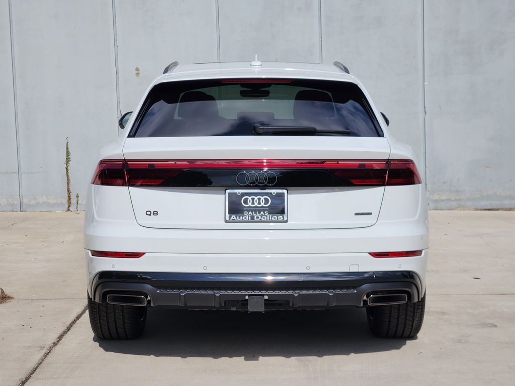 new 2025 Audi Q8 car, priced at $85,215