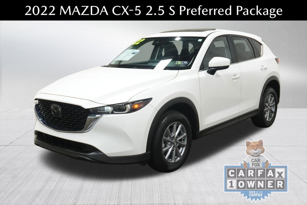 used 2022 Mazda CX-5 car, priced at $23,990