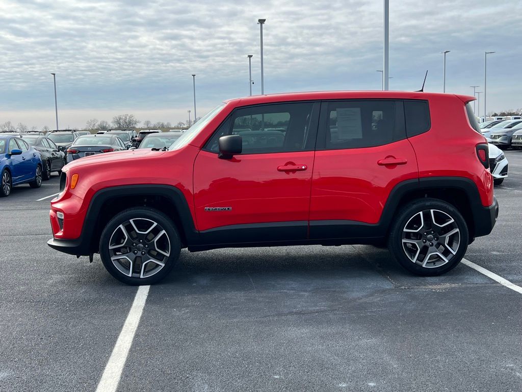 used 2021 Jeep Renegade car, priced at $17,000