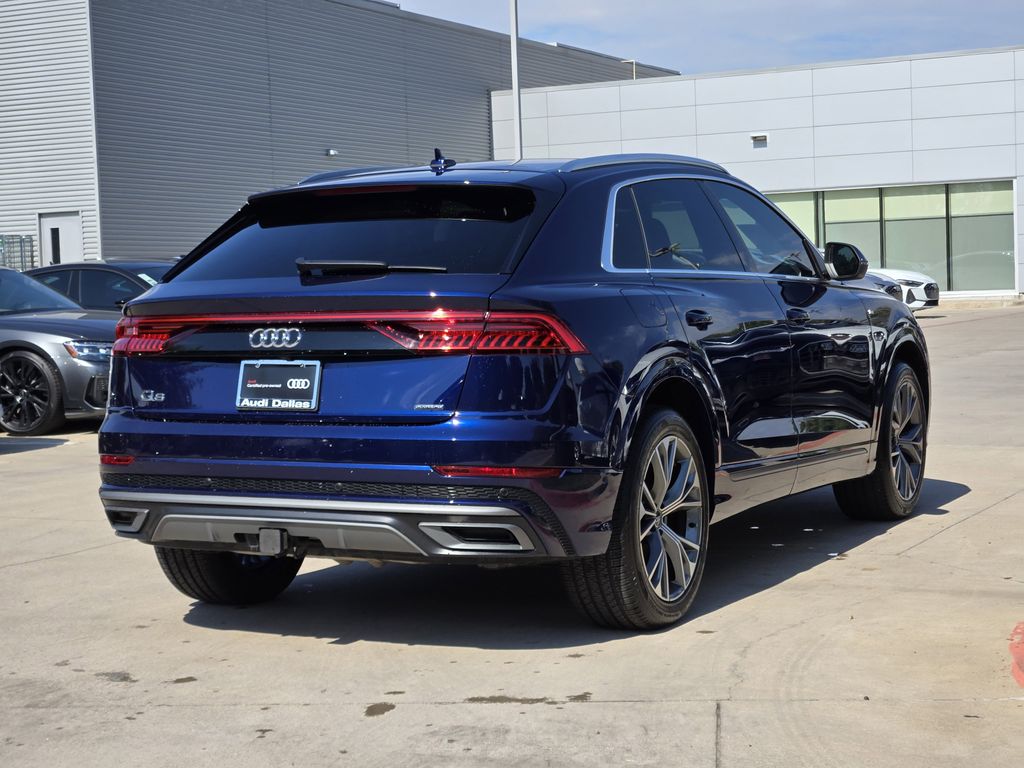 used 2021 Audi Q8 car, priced at $45,963