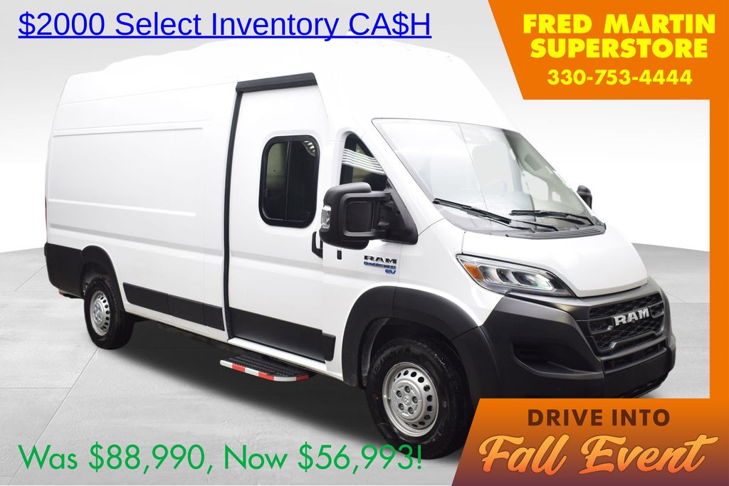 new 2024 Ram ProMaster 3500 EV car, priced at $56,993