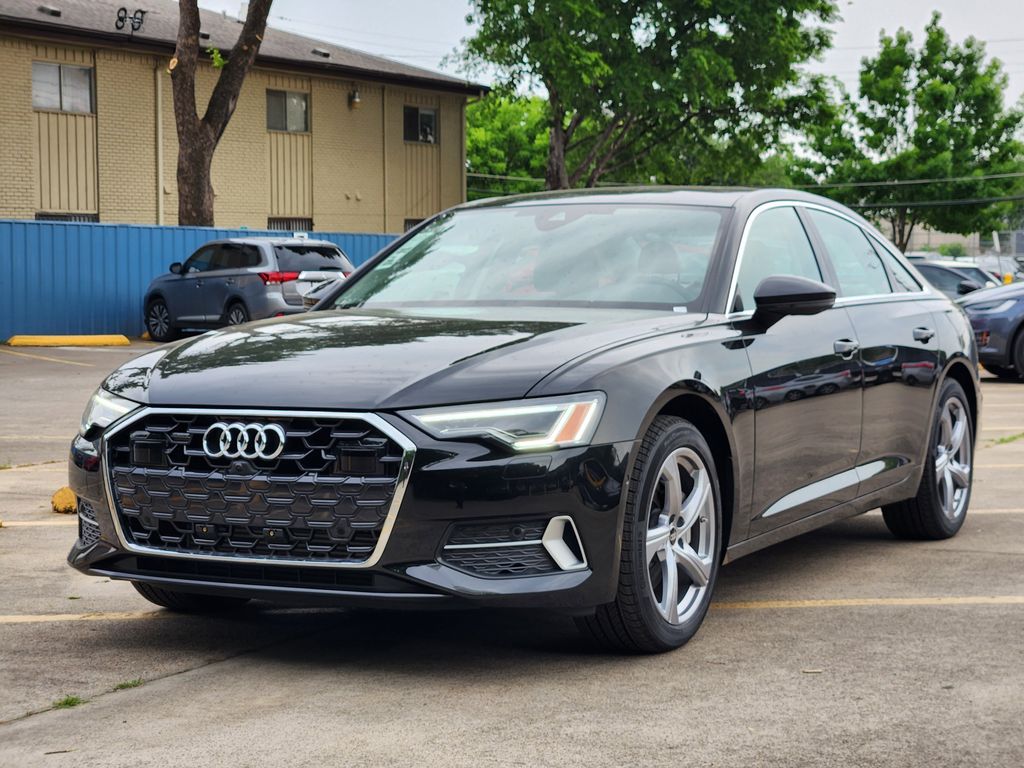 new 2025 Audi A6 car, priced at $65,535