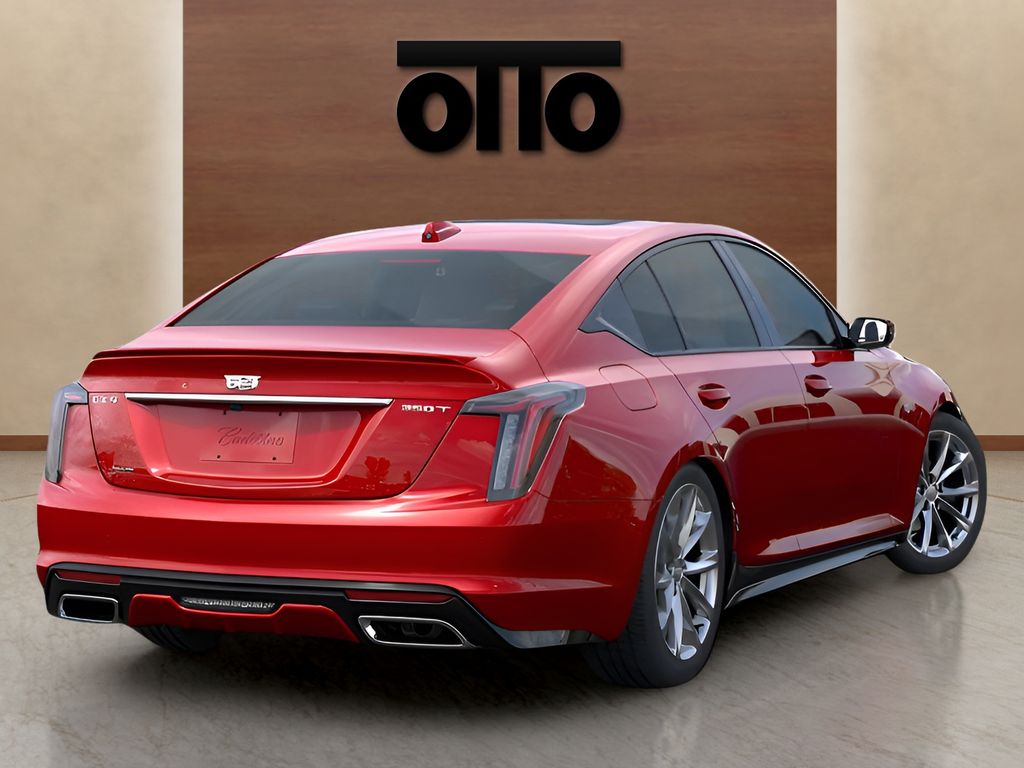 new 2025 Cadillac CT5 car, priced at $55,165