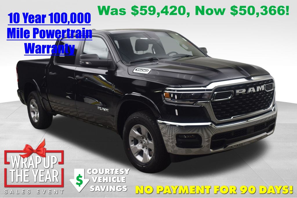 new 2026 Ram 1500 car, priced at $50,366