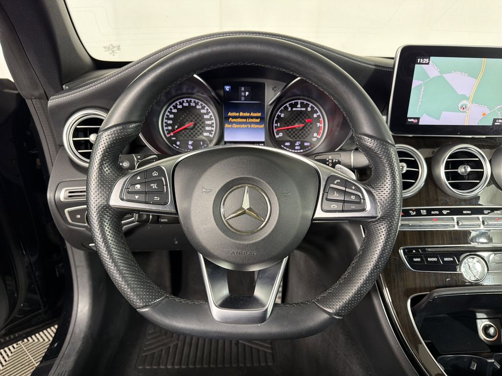 used 2017 Mercedes-Benz C-Class car, priced at $30,995