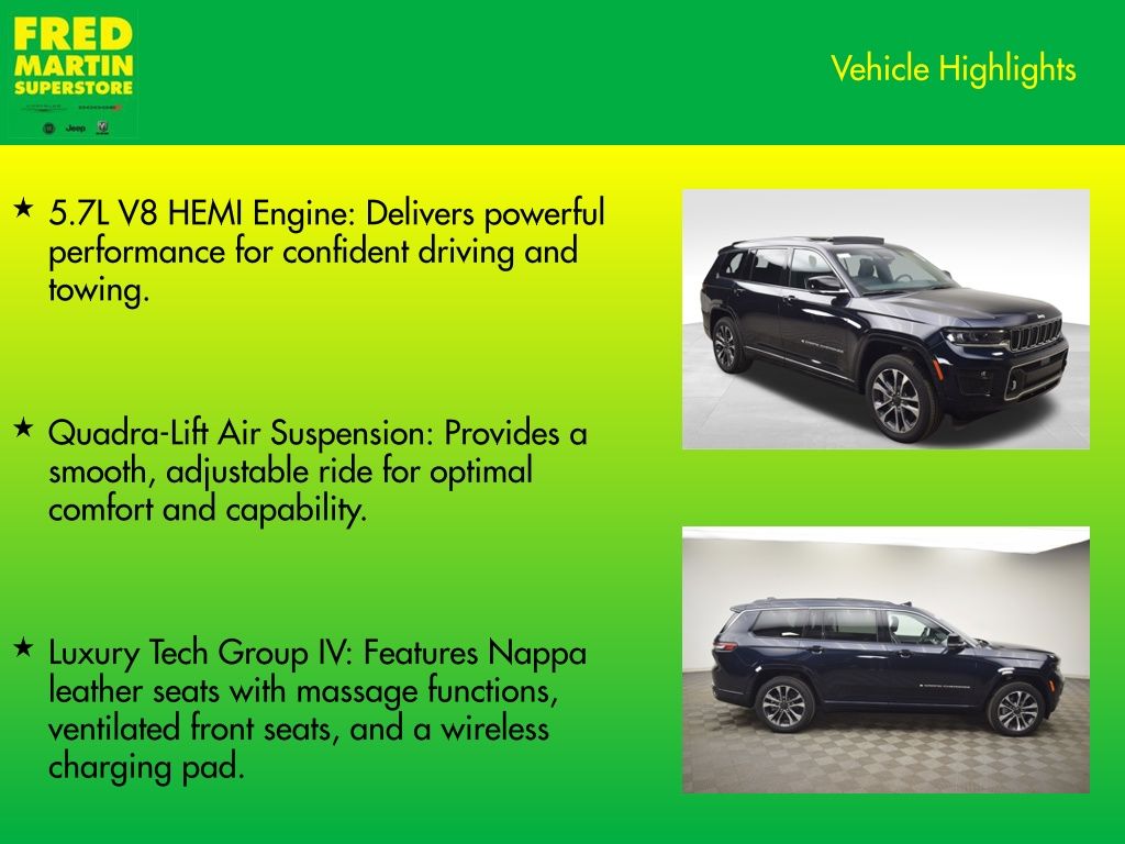 new 2024 Jeep Grand Cherokee L car, priced at $65,451