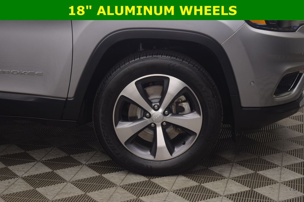 used 2021 Jeep Cherokee car, priced at $21,000