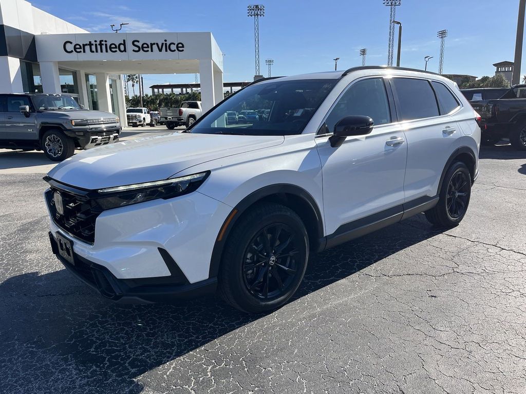 used 2024 Honda CR-V Hybrid car, priced at $34,000