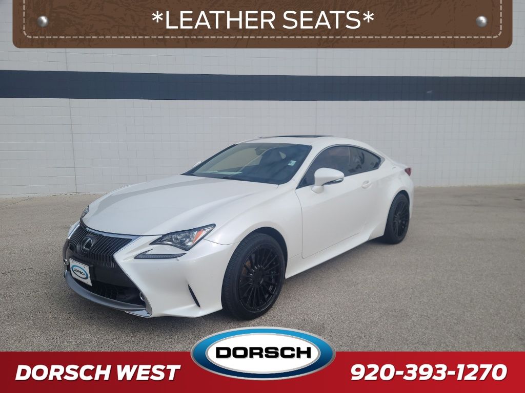 used 2015 Lexus RC car, priced at $19,997