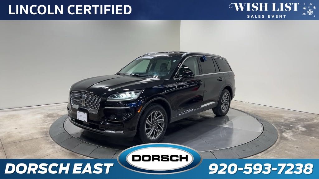 used 2022 Lincoln Aviator car, priced at $39,317