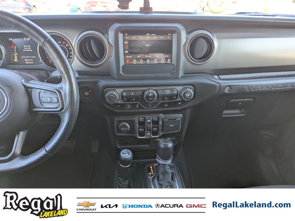 used 2021 Jeep Wrangler car, priced at $23,396