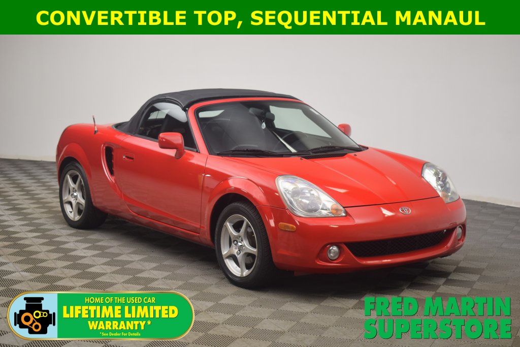 used 2003 Toyota MR2 Spyder car, priced at $10,400