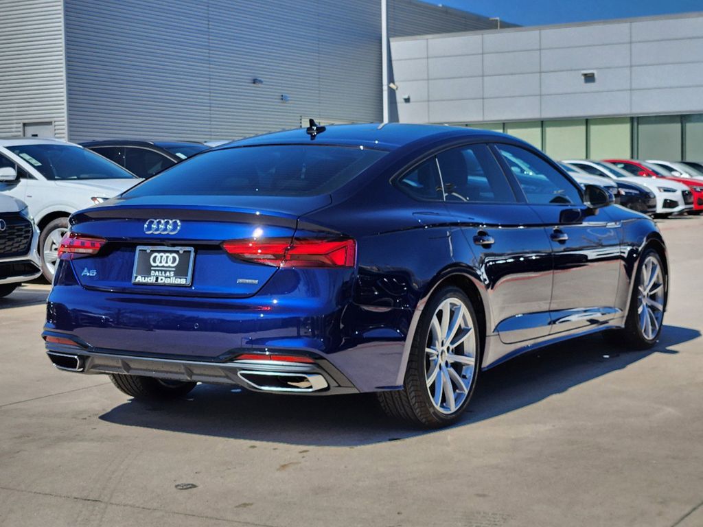new 2025 Audi A5 Sportback car, priced at $52,575