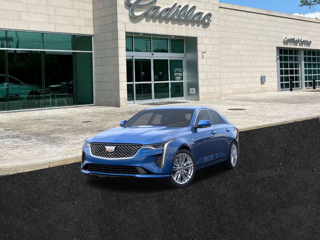 new 2025 Cadillac CT4 car, priced at $46,460