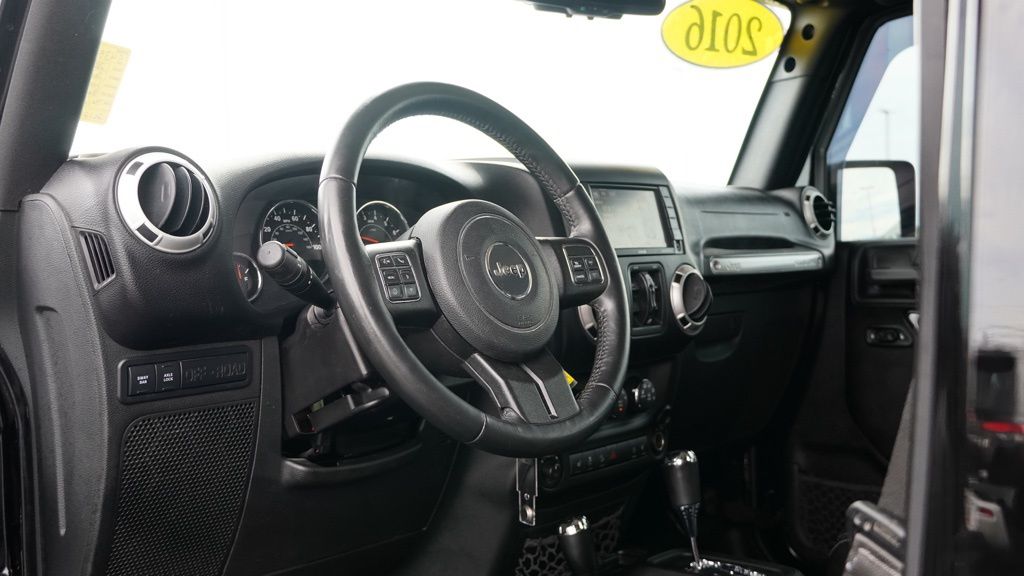 used 2016 Jeep Wrangler car, priced at $24,000