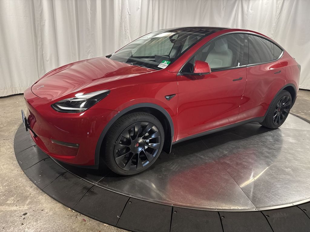 used 2023 Tesla Model Y car, priced at $33,213