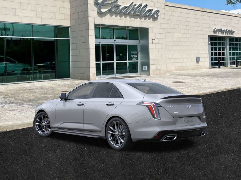 new 2025 Cadillac CT4 car, priced at $49,160