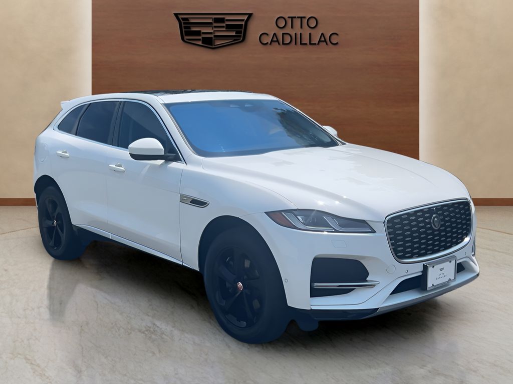 used 2021 Jaguar F-PACE car, priced at $32,000
