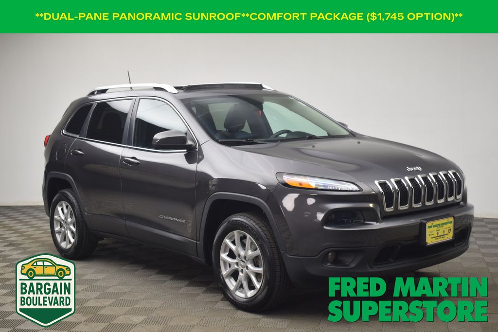 used 2016 Jeep Cherokee car, priced at $10,095