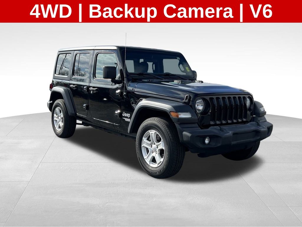 used 2018 Jeep Wrangler car, priced at $22,000