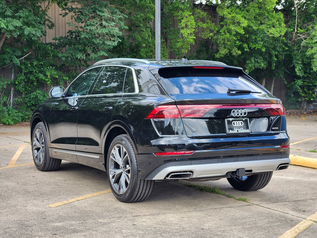 new 2025 Audi Q8 car, priced at $83,365