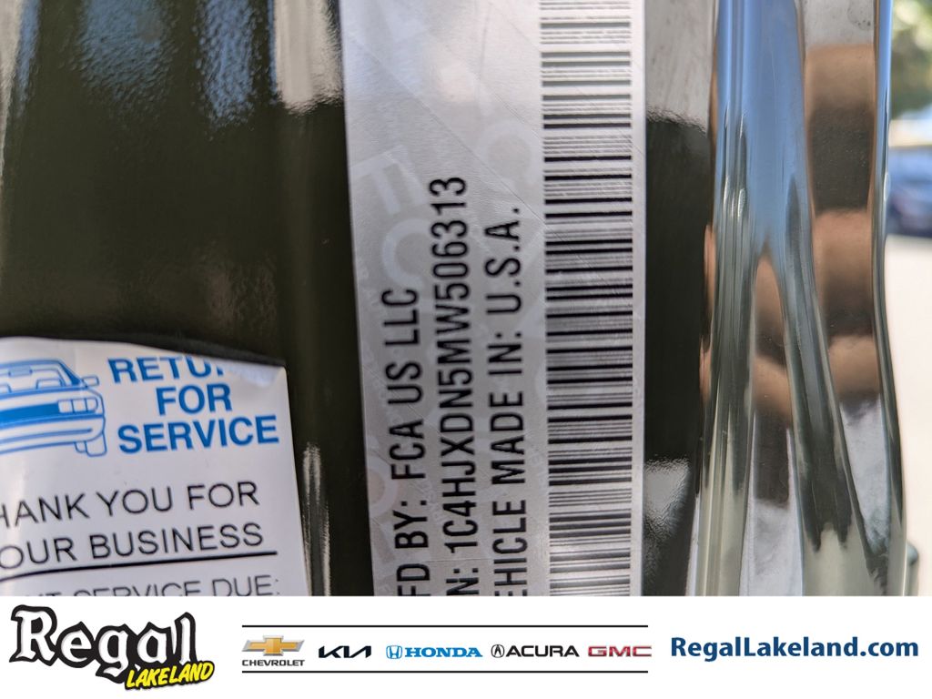 used 2021 Jeep Wrangler car, priced at $23,396