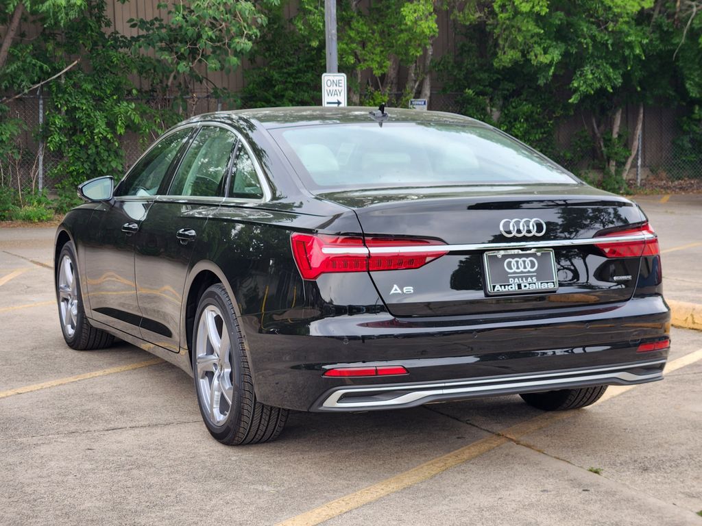 new 2025 Audi A6 car, priced at $65,535