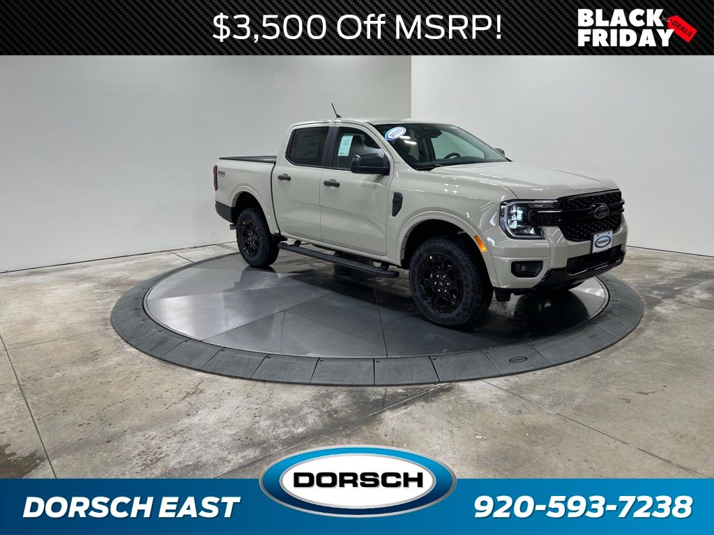 new 2025 Ford Ranger car, priced at $43,545