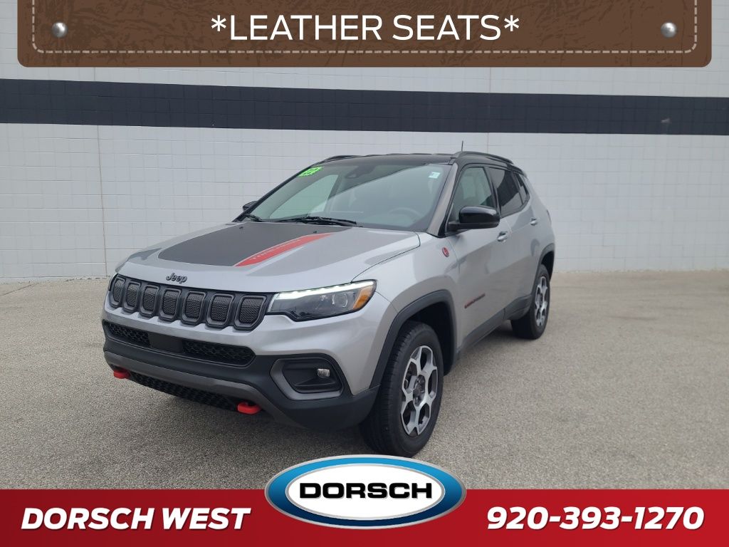 used 2022 Jeep Compass car, priced at $22,389