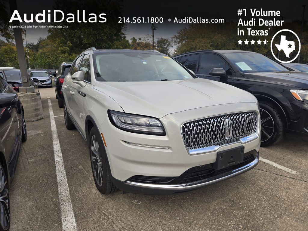 used 2021 Lincoln Nautilus car, priced at $31,241