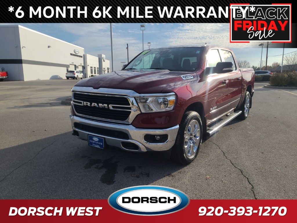 used 2021 Ram 1500 car, priced at $30,554