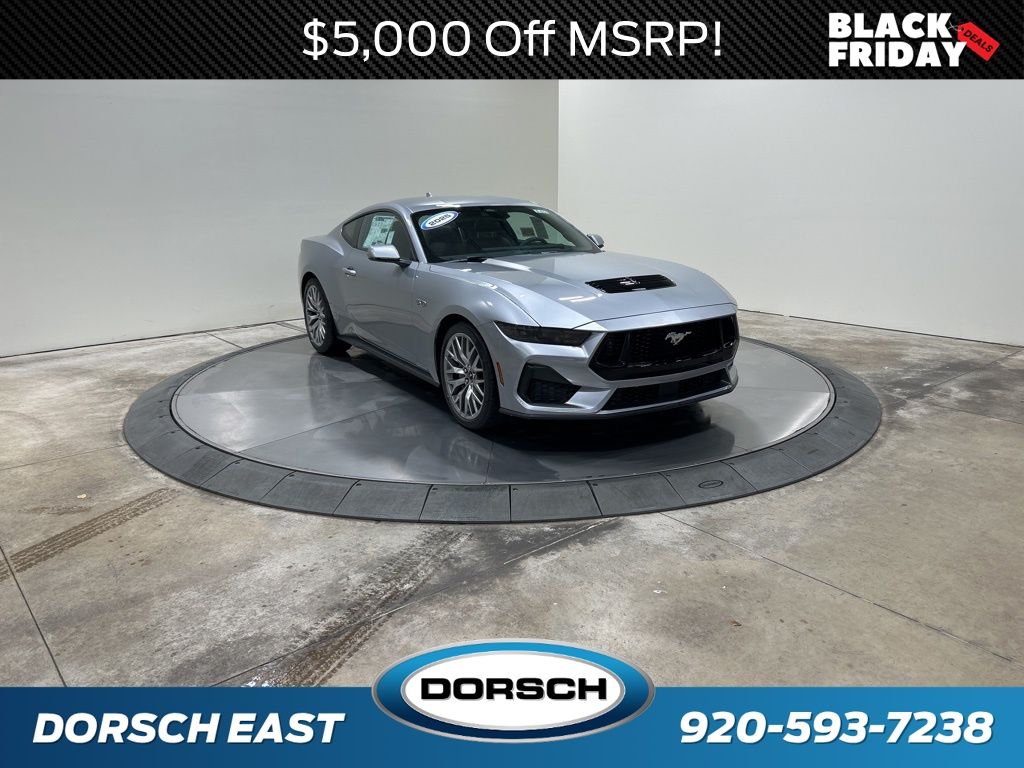 new 2025 Ford Mustang car, priced at $53,105