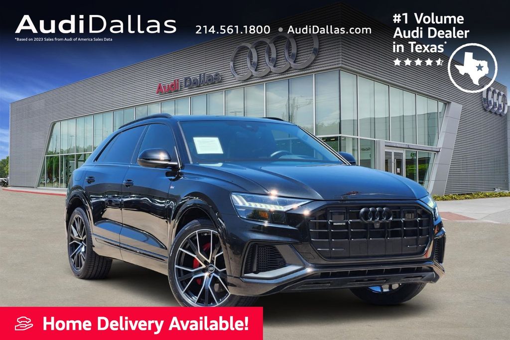 used 2022 Audi Q8 car, priced at $55,192
