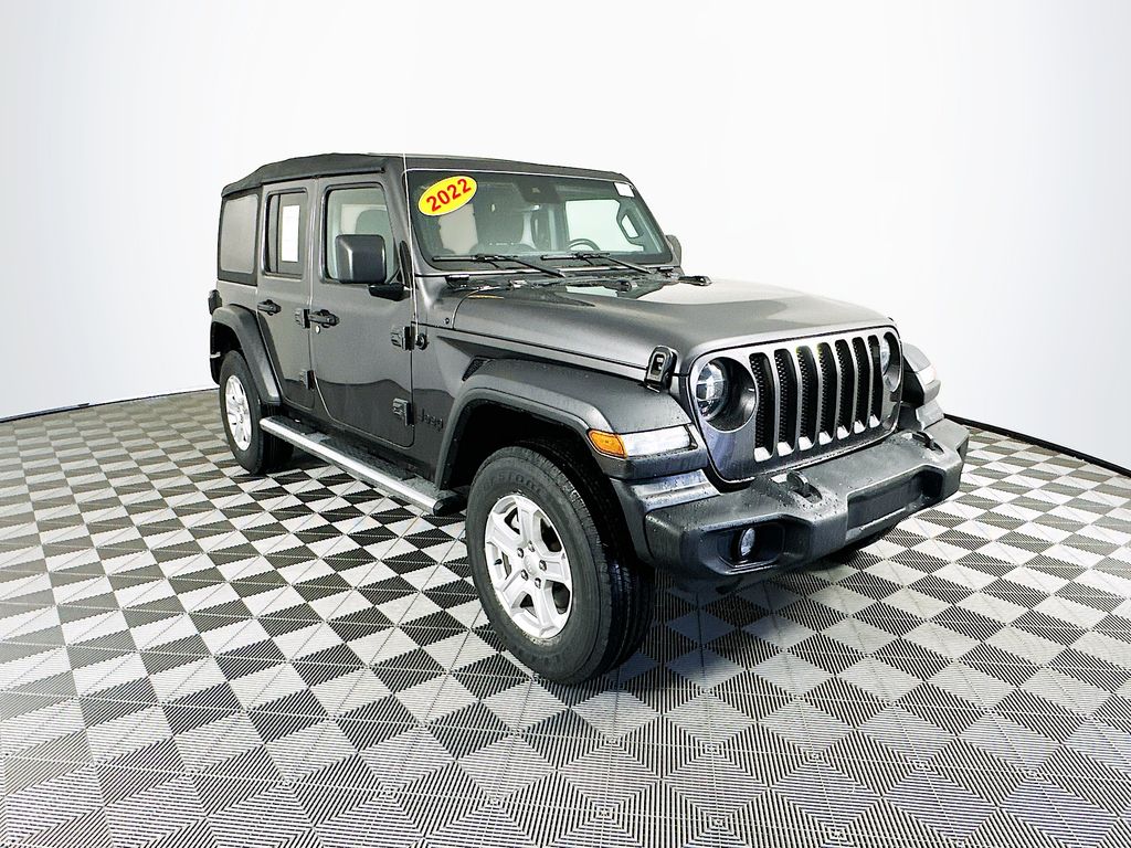 used 2022 Jeep Wrangler car, priced at $30,335