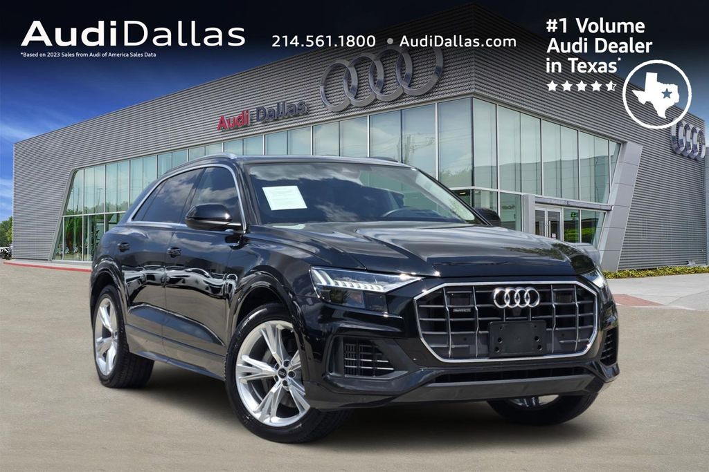 used 2023 Audi Q8 car, priced at $53,975