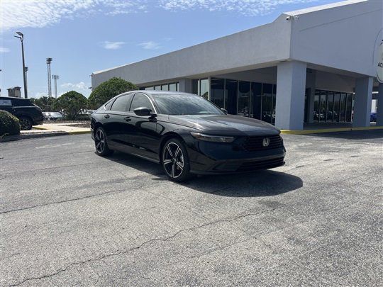 new 2025 Honda Accord Hybrid car, priced at $33,456