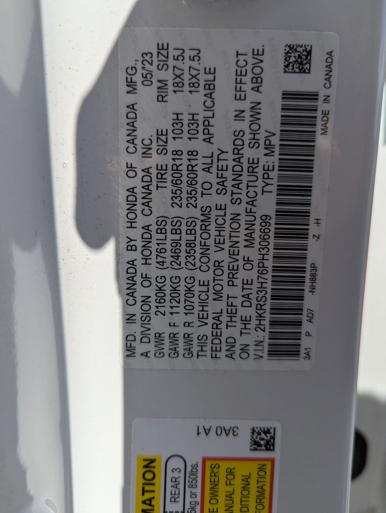 used 2023 Honda CR-V car, priced at $25,995