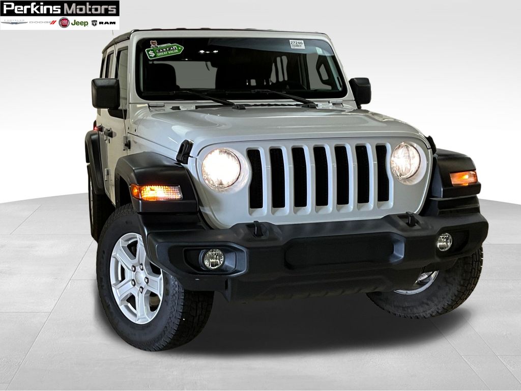 used 2023 Jeep Wrangler car, priced at $31,243