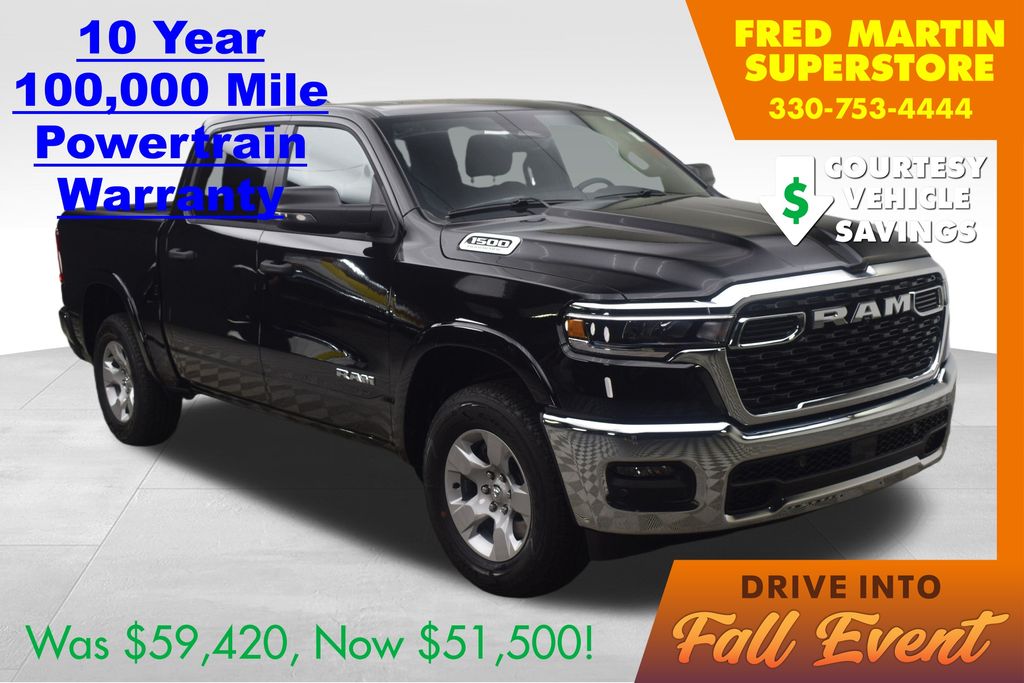 new 2026 Ram 1500 car, priced at $51,500