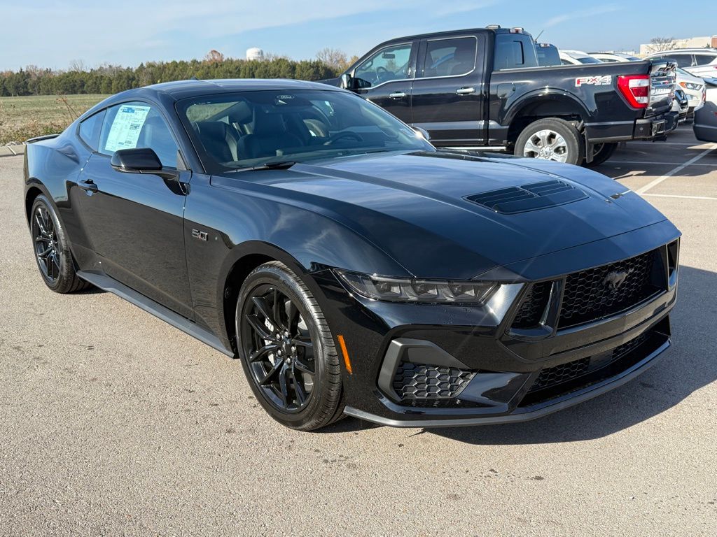 new 2025 Ford Mustang car, priced at $54,321