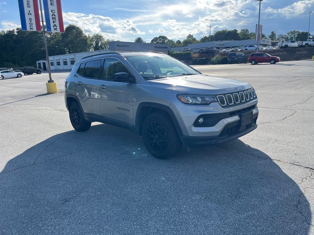 used 2022 Jeep Compass car, priced at $18,500