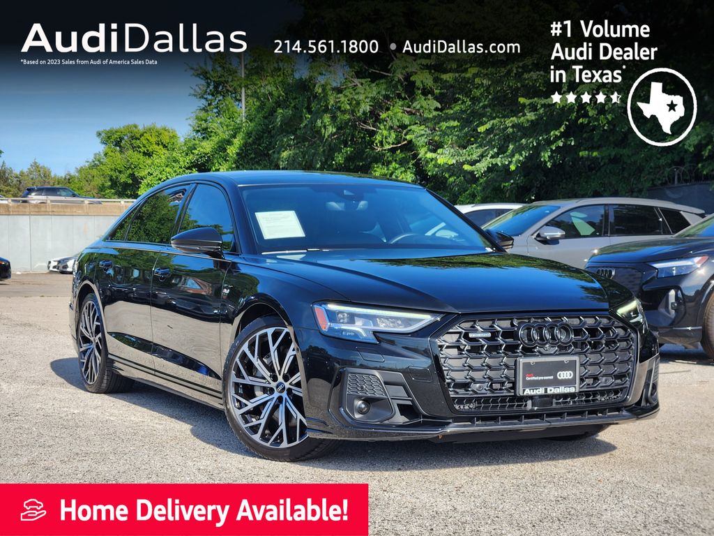 used 2022 Audi A8 car, priced at $59,421