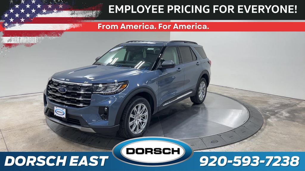new 2025 Ford Explorer car, priced at $46,275