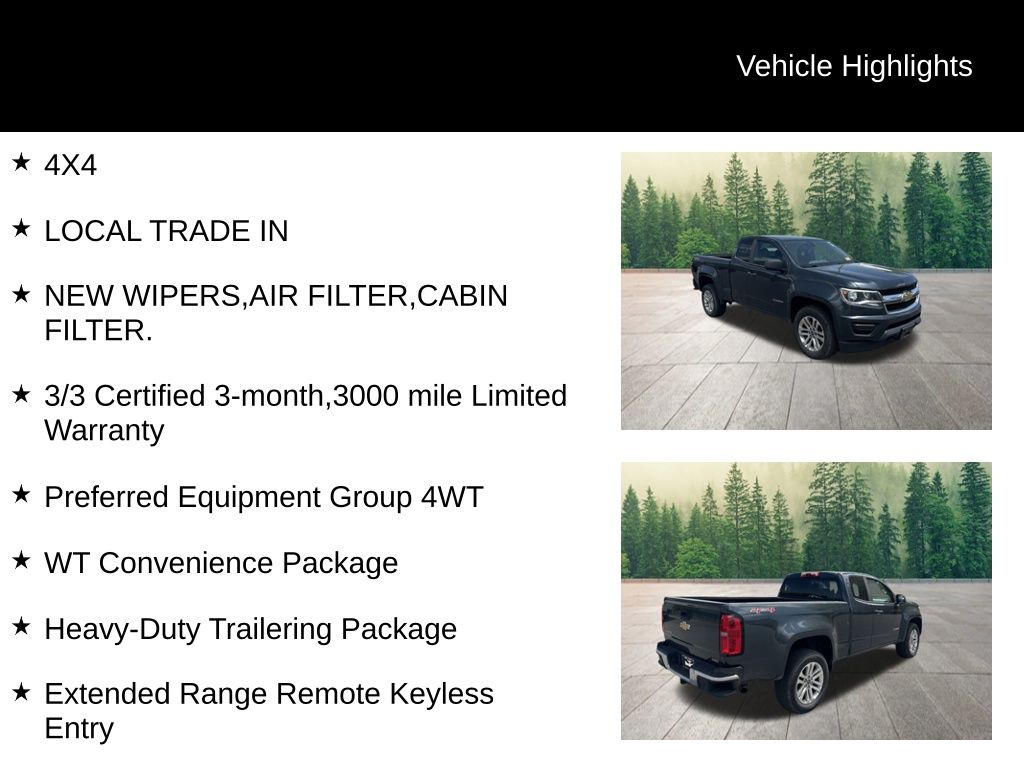 used 2018 Chevrolet Colorado car, priced at $15,572