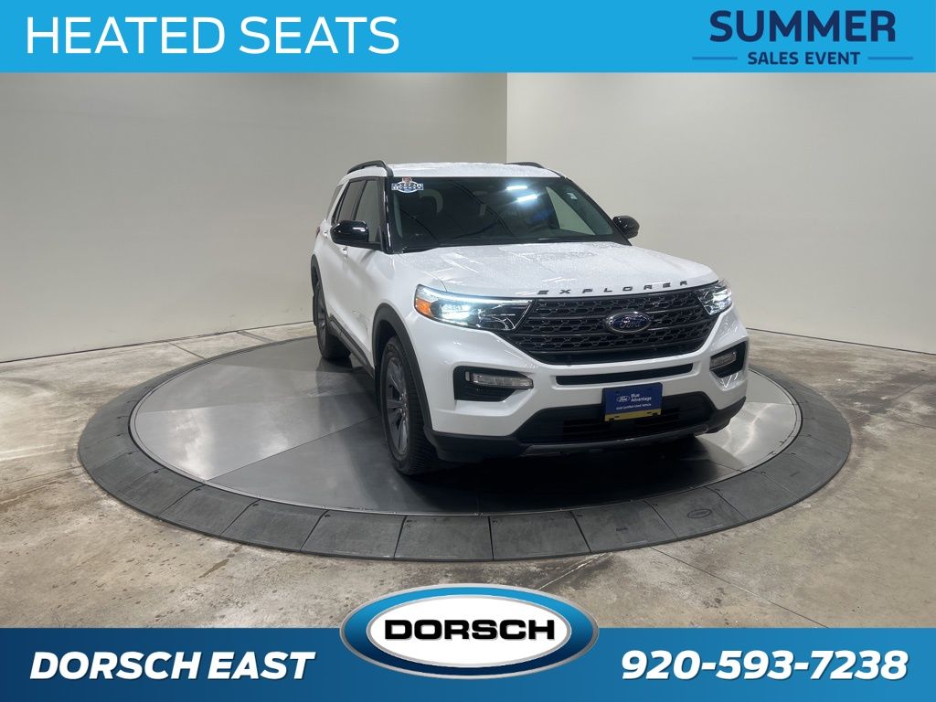 used 2022 Ford Explorer car, priced at $31,056