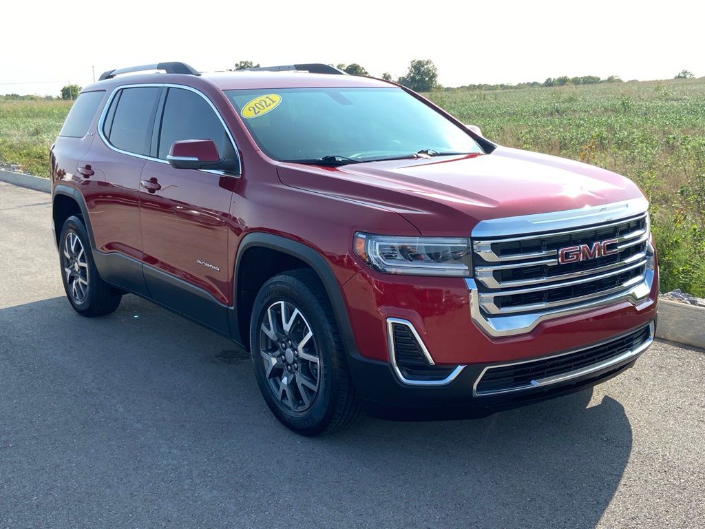 used 2021 GMC Acadia car, priced at $25,700