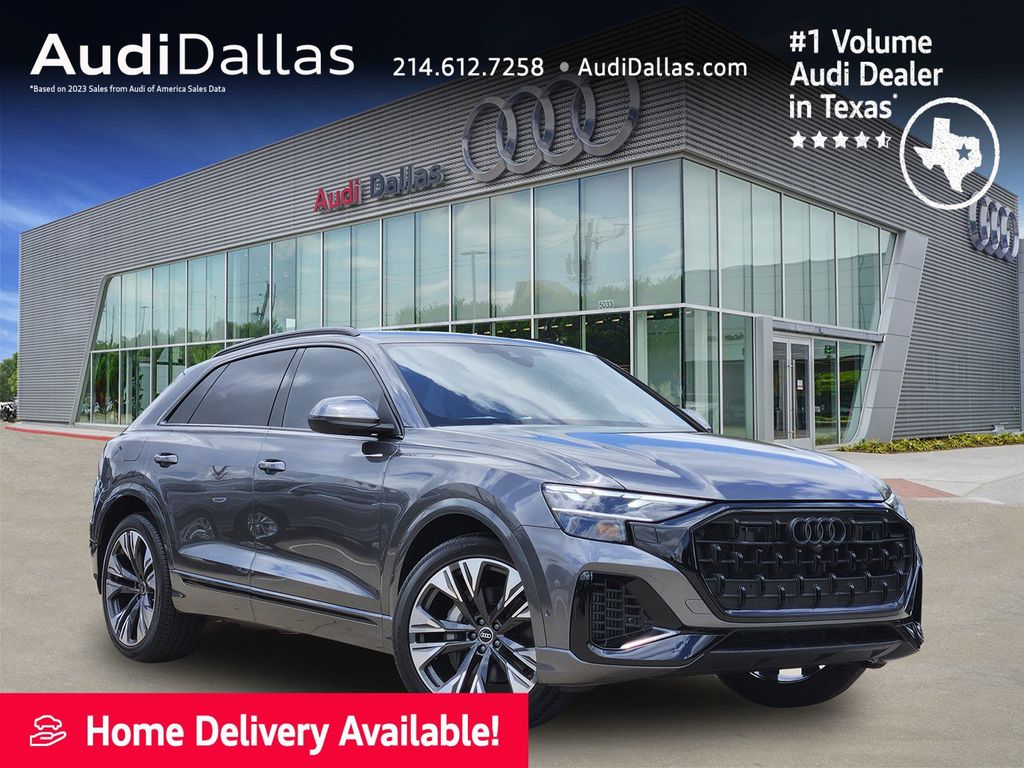 new 2025 Audi Q8 car, priced at $85,965