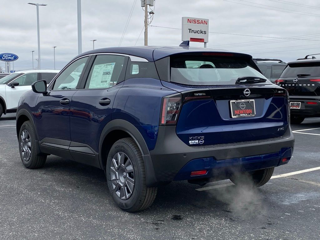 new 2025 Nissan Kicks car, priced at $22,975